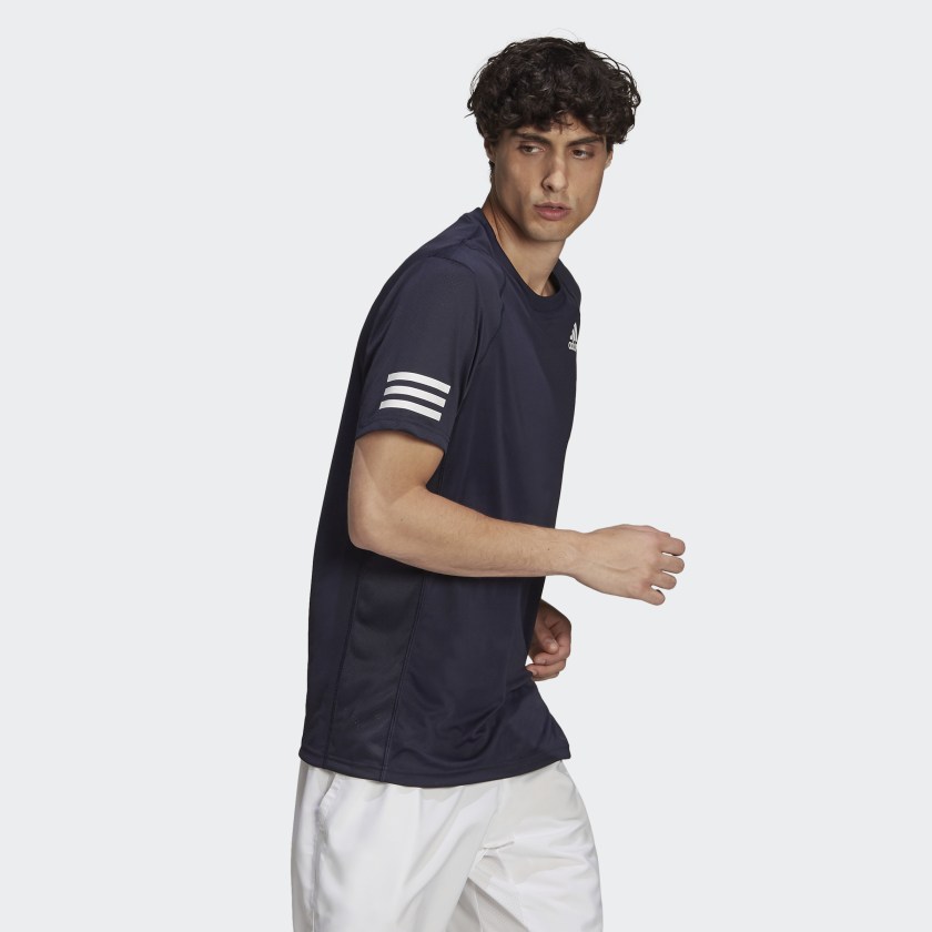 Club 3-Stripe T-Shirt Navy